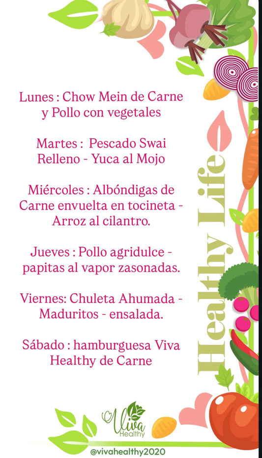 Preparación de comidas - Semanal
