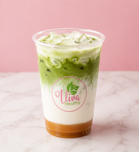 Iced Passion Fruit Matcha