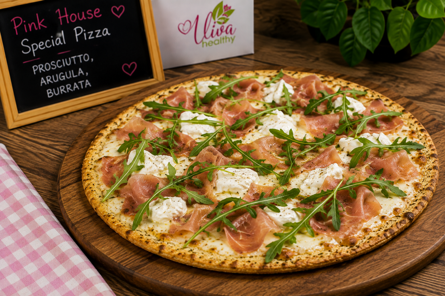 Pink House Special Pizza – 10"