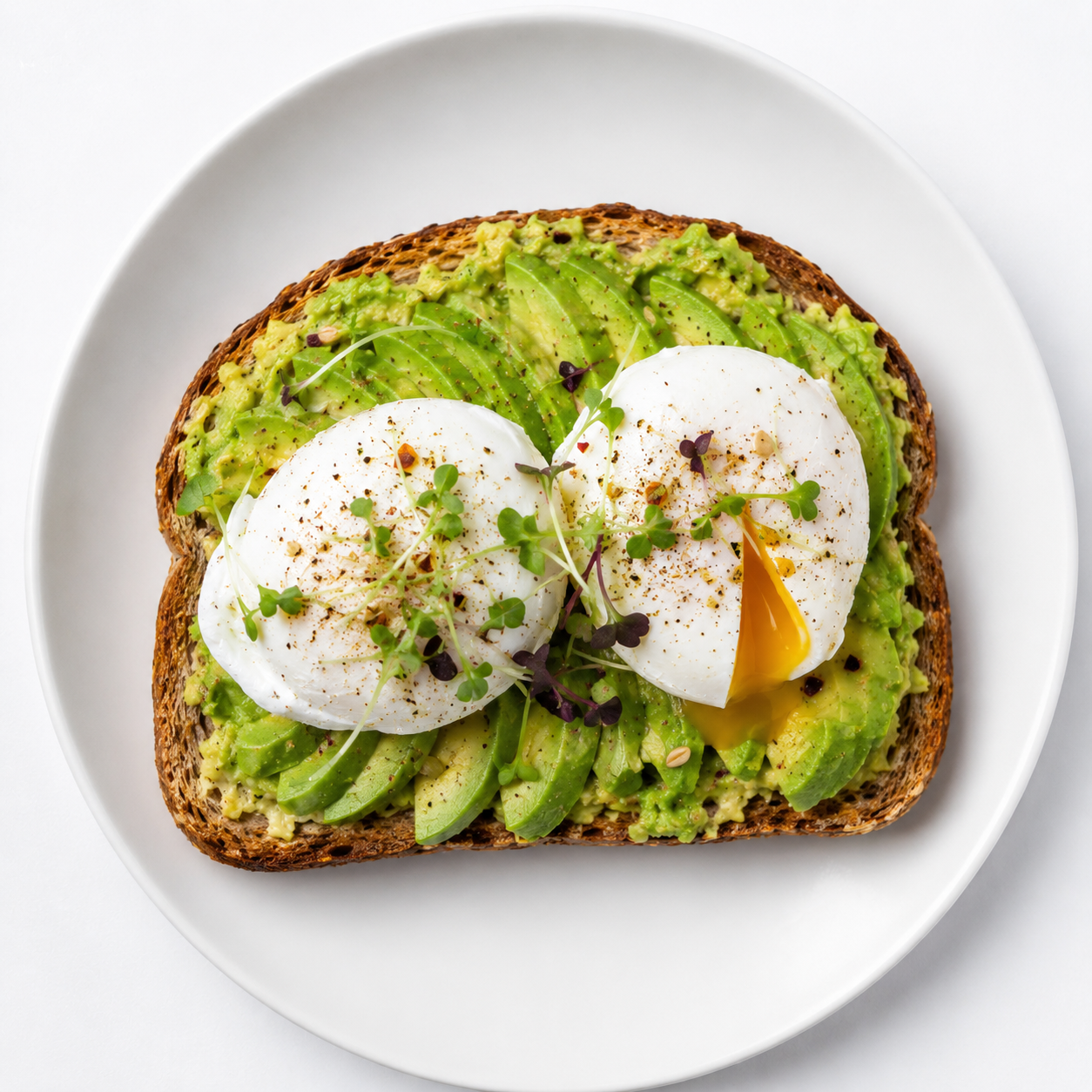 Abocado & Bacon Toast